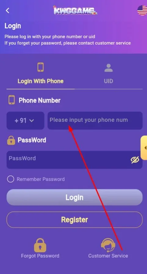 kwg games login button